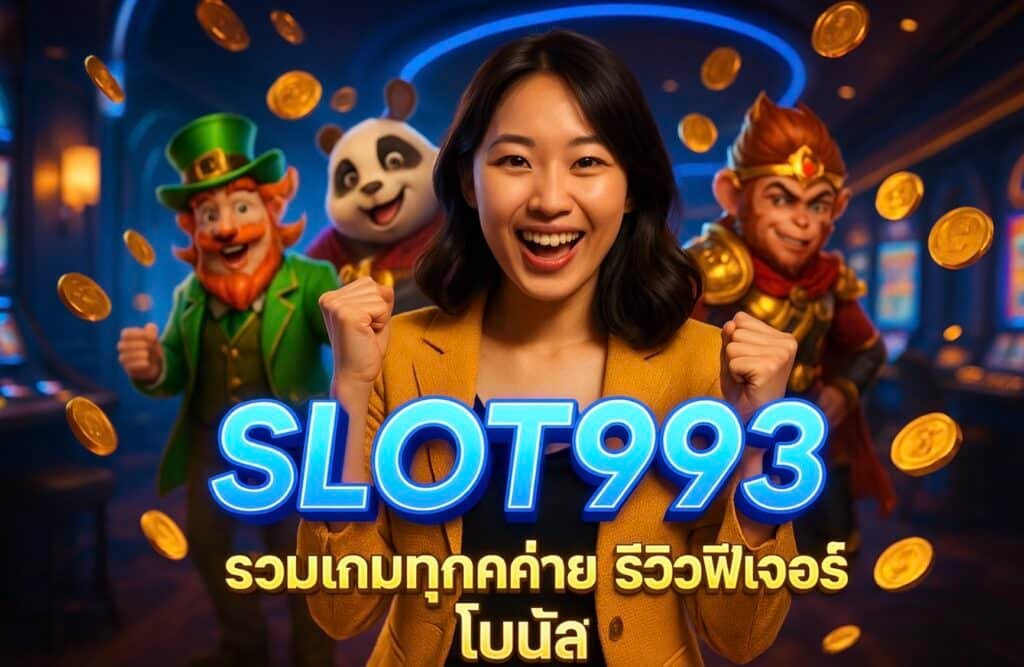 SLOT993 รวมเกมทุกค่าย รีวิวฟีเจอร์ โบนัส
